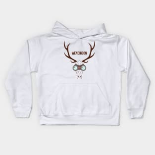 deer skull Kids Hoodie